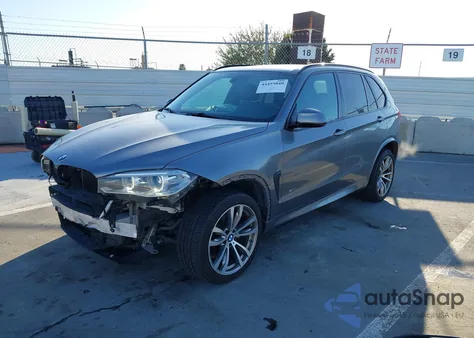 2016 BMW X5 Sdrive35I z USA, uszkodzony, nr VIN 5UXKR2C58G0R72665